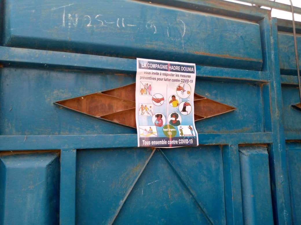 Covid-19 : "Le tchadien est sociable mais la situation nous oblige à prendre du recul"