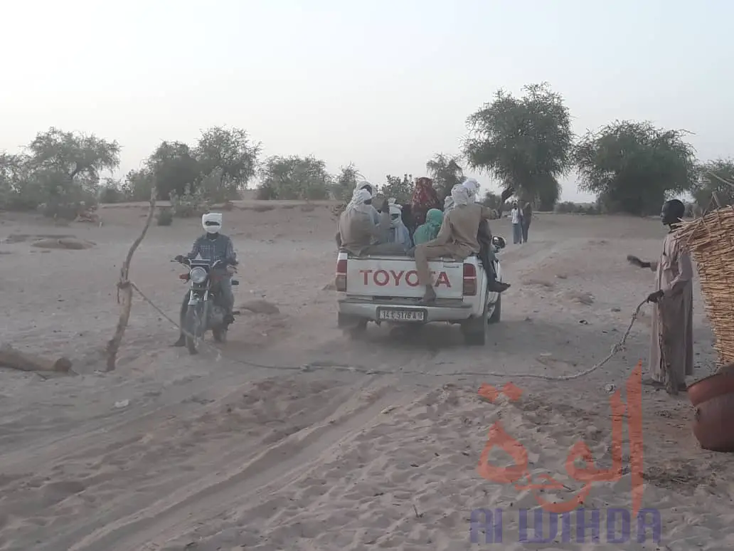 Tchad : à l'Est, il arrange une piste difficile d'accès et installe son poste de péage