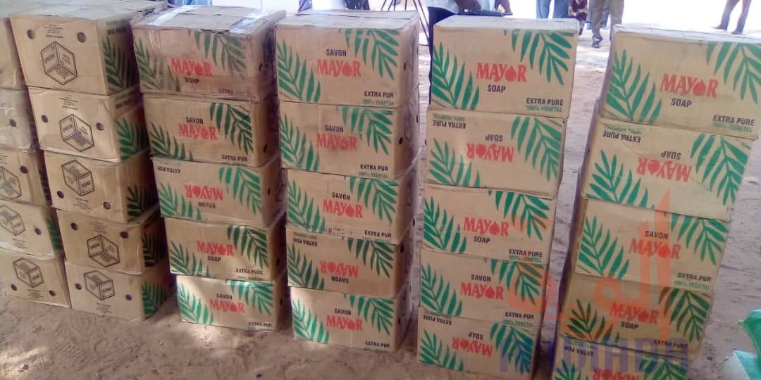 Tchad : le Mayo Kebbi Ouest reçoit plusieurs tonnes d'aide alimentaire. © Foka Mapagne/Alwihda Info