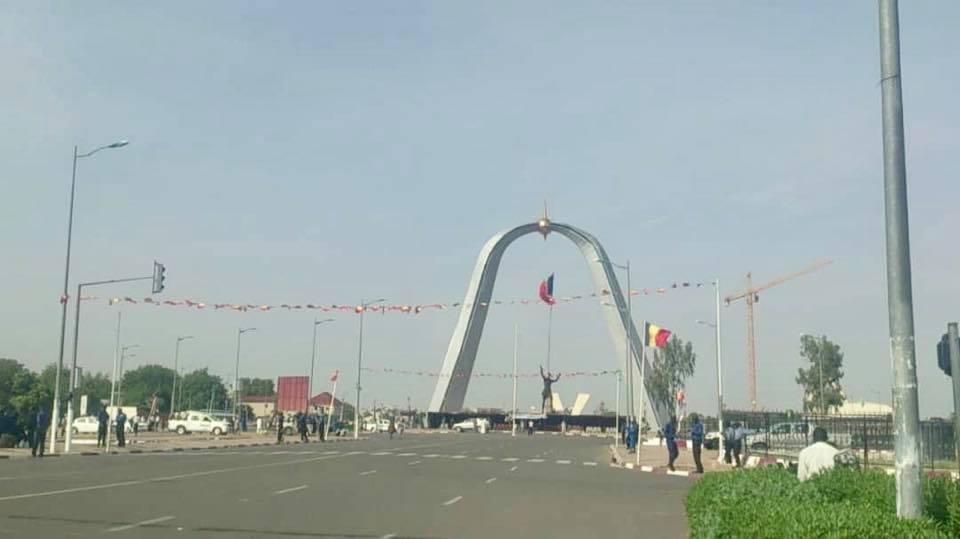 La Place de la Nation de N'Djamena lors de la fête du 1er mai 2019. © D.W./Alwihda Info