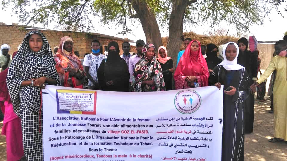 Tchad - Covid-19 : une opération de solidarité pour soutenir des villages en difficulté. © Malick Mahamat Tidjani/Alwihda Info