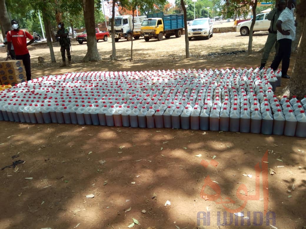 Tchad : à Moundou, une aide alimentaire de près de 10 millions Fcfa réceptionnée. © Golmen Ali/Alwihda Info