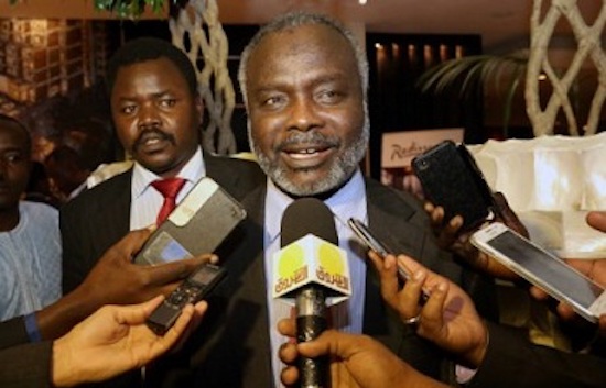 Le chef du MJE, Jibril Ibrahim, sur une photo datant d'août 2013. © DR