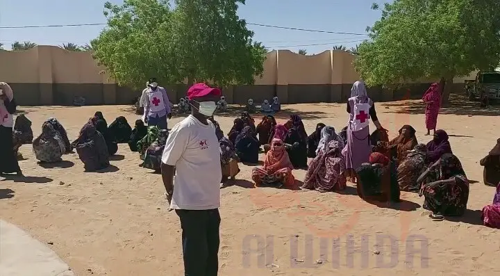 Tchad : près de 8 tonnes de dons de vivres réceptionnés à Faya. © Adoum Akim/Alwihda Info