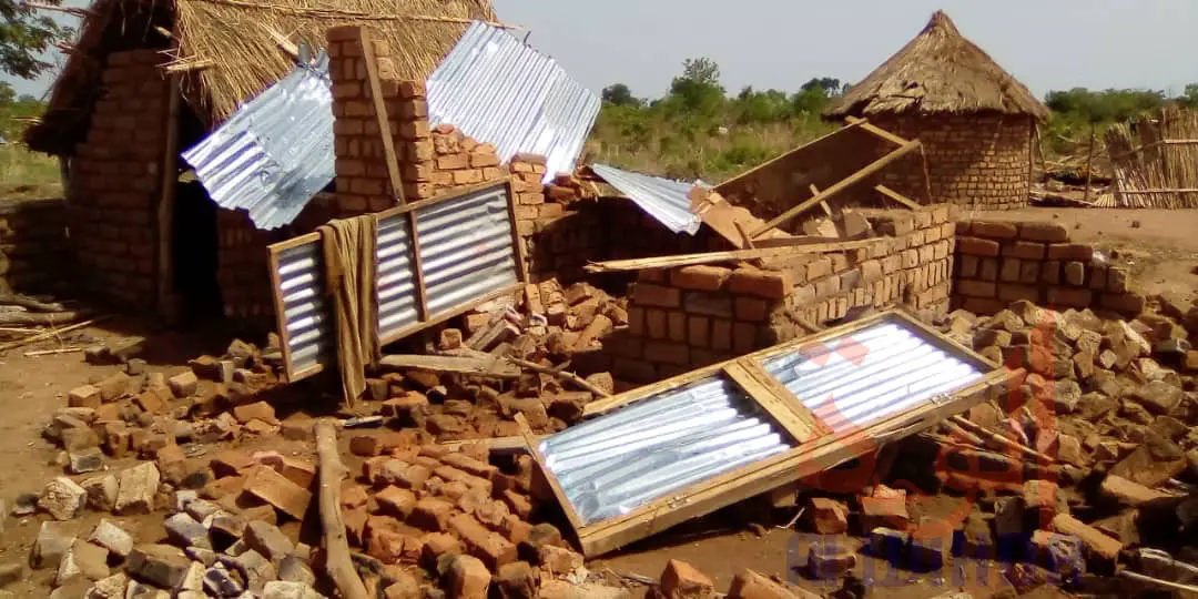 Tchad : une tornade fait des victimes et des dégâts dans le département de Gagal. © Foka Mapagne/Alwihda Info