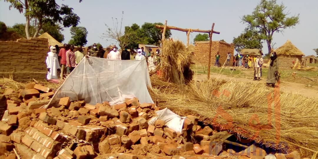 Tchad : une tornade fait des victimes et des dégâts dans le département de Gagal. © Foka Mapagne/Alwihda Info