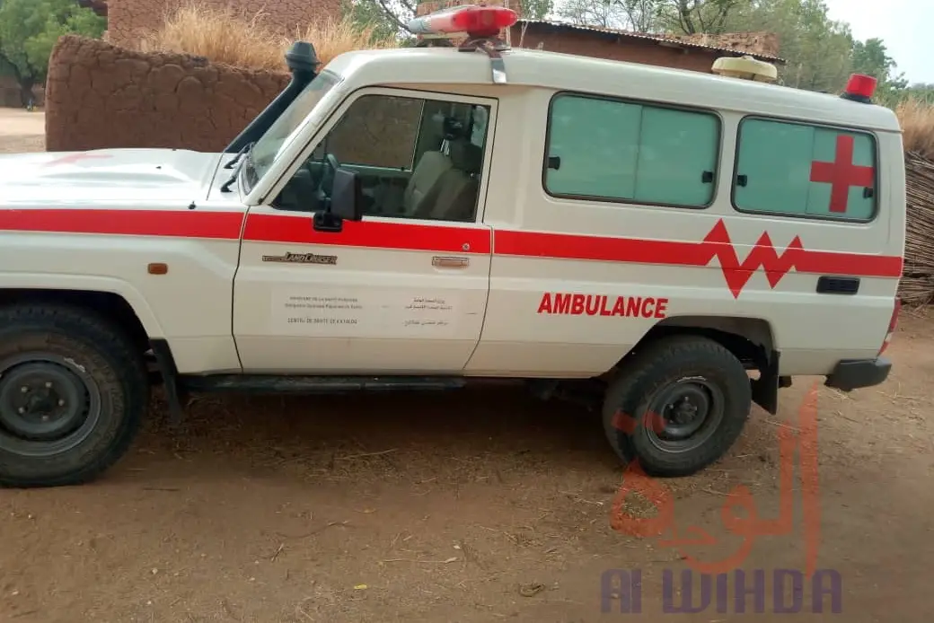 Une ambulance au Tchad. Illustration. © Béchir Badjoury/Alwihda Info