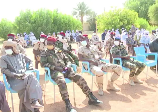 Tchad : le général Ahmat Kardayo Hissein installé à la tête de la province du Borkou. © Abdoulaye Akim/Alwihda Info