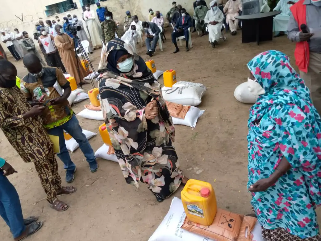 Tchad : à N'Djamena, près de 100.000 ménages vont bénéficier d'un kit alimentaire. © Kelvin Mendig-lembaye Djetoyo/Alwihda Info