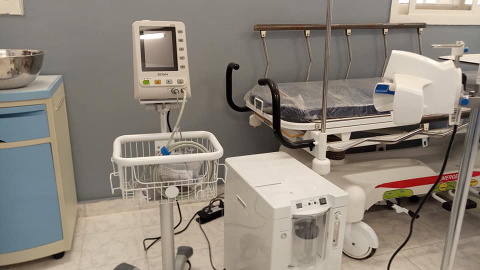 Une chambre de l'hôpital provincial de Farcha, au Tchad. © Dr/msp Une chambre de l'hôpital provincial de Farcha, au Tchad. © Dr/msp