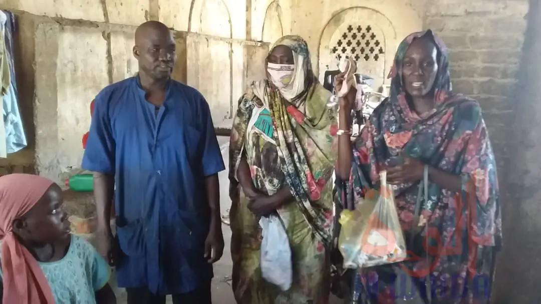 Tchad : à Ati, distribution de masques dans les marchés