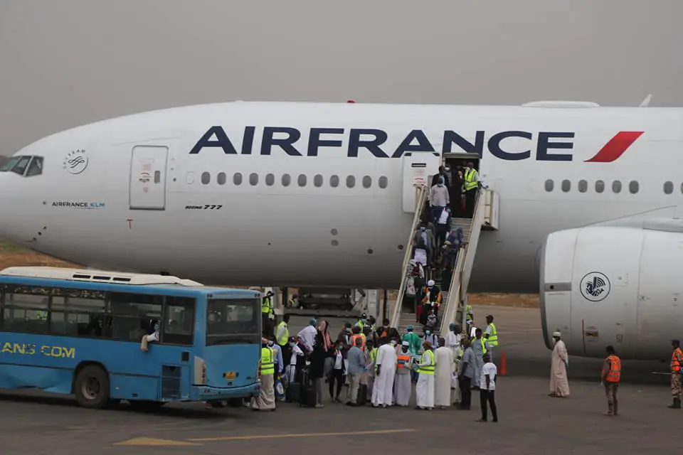 Tchad : rapatriement de 150 ressortissants de France. © DR/Tchad Diplomatie