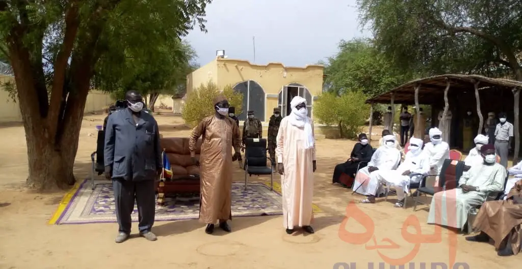 Tchad : le nouveau gouverneur de Sila installé. © Mahamat Issa Gadaya/Alwihda Info