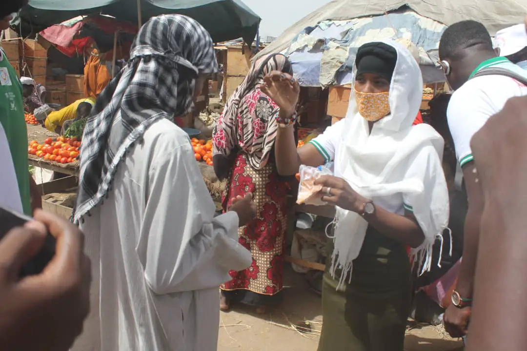Tchad - COVID19 : à N'Djamena, la jeunesse au contrôle de la sensibilisation. © Ben Kadabio/Alwihda Info