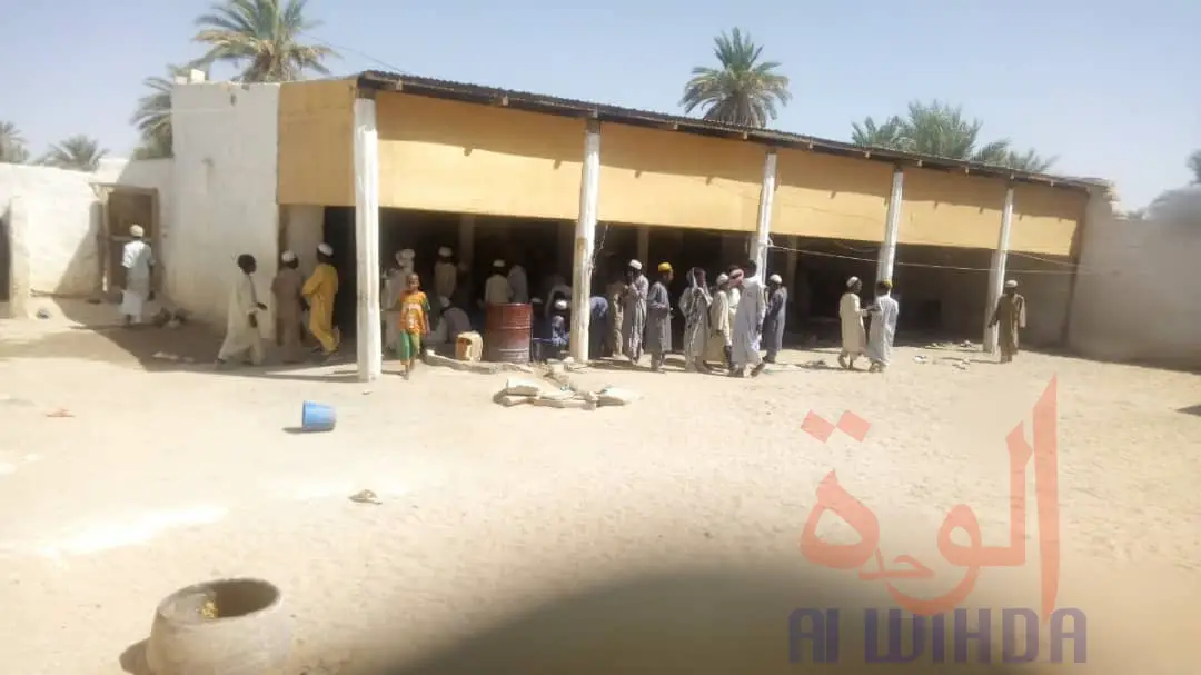 Tchad : un incendie ravage une école coranique à Faya. © Adoum Akim/Alwihda Info