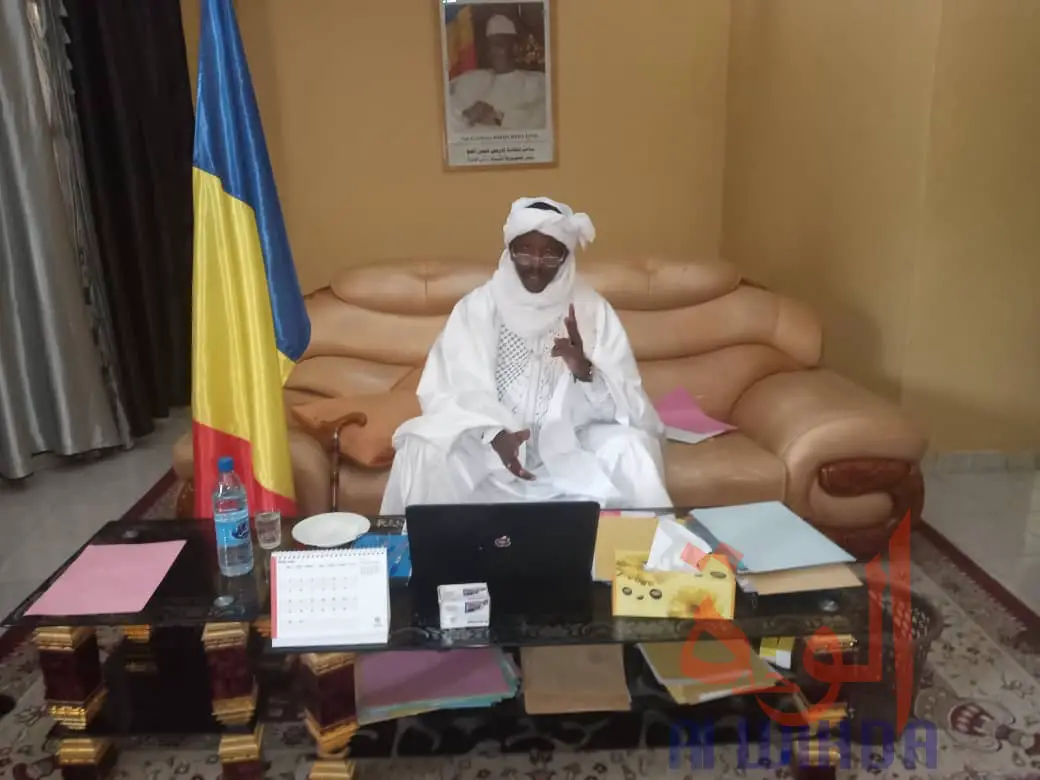 Tchad : 1er cas de Covid-19 au Sila, le gouverneur préside une réunion d'urgence. © Mahamat Issa Gadaya/Alwihda Info