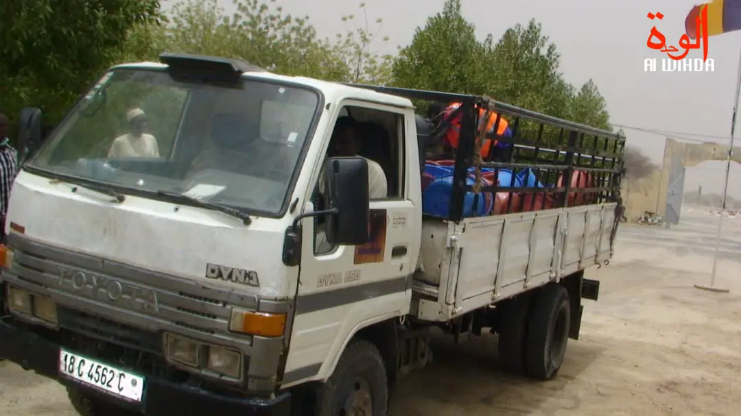 Un camion de marchandises au Tchad. Illustration © Alwihda Info