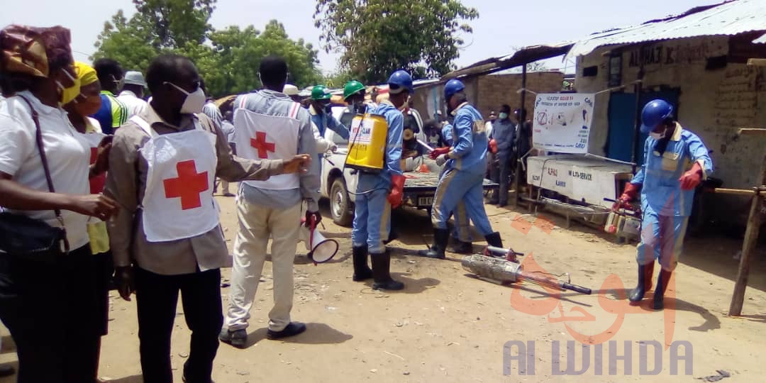 Tchad : à Koundoul, Vitre Clair procède à une grande désinfection gratuite 