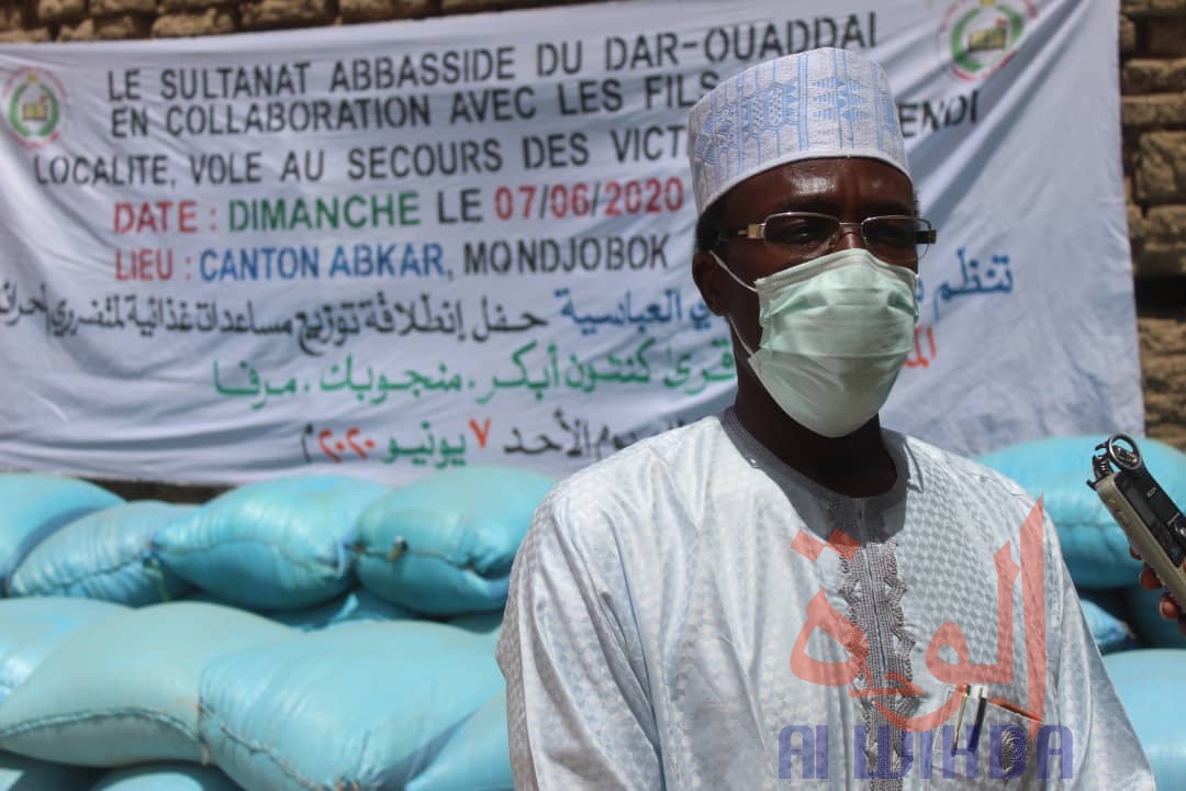 Tchad : une assistance à des victimes d'incendies dans des villages du Ouaddaï