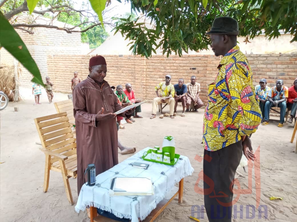 Tchad : les meilleurs planteurs de coton honorés à Mane-Bagué et à Krim-Krim. © Denis Mbairemadji Axel/Alwihda Info