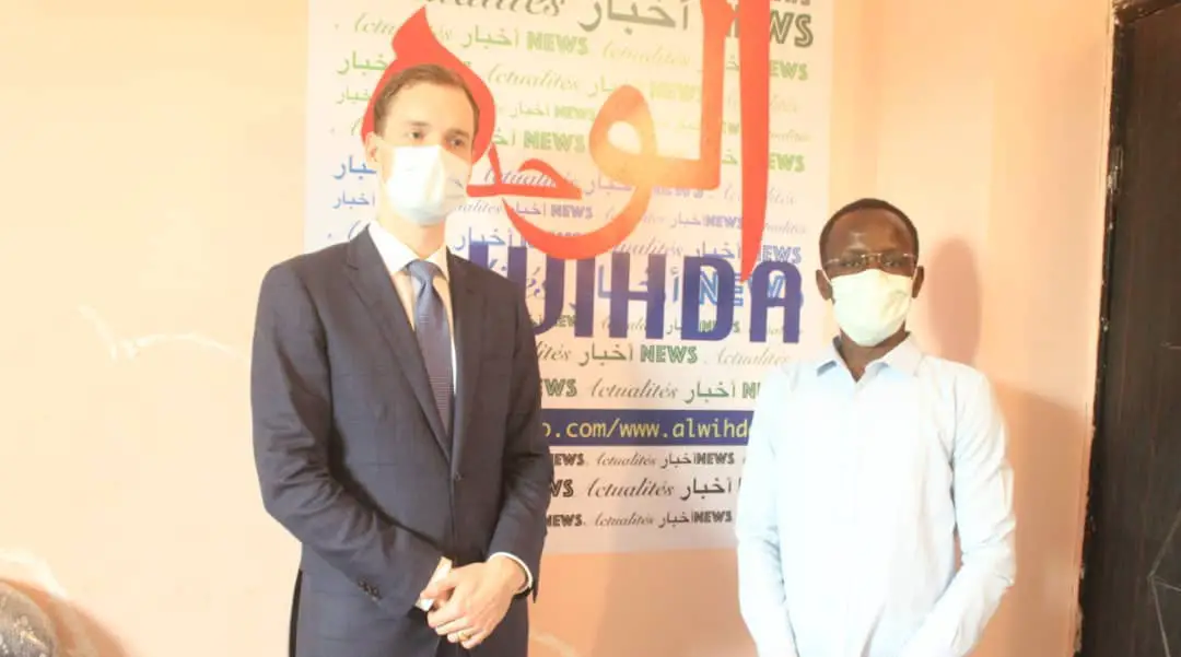 Tchad : visite d'un représentant de l'ambassade de France à Alwihda Info