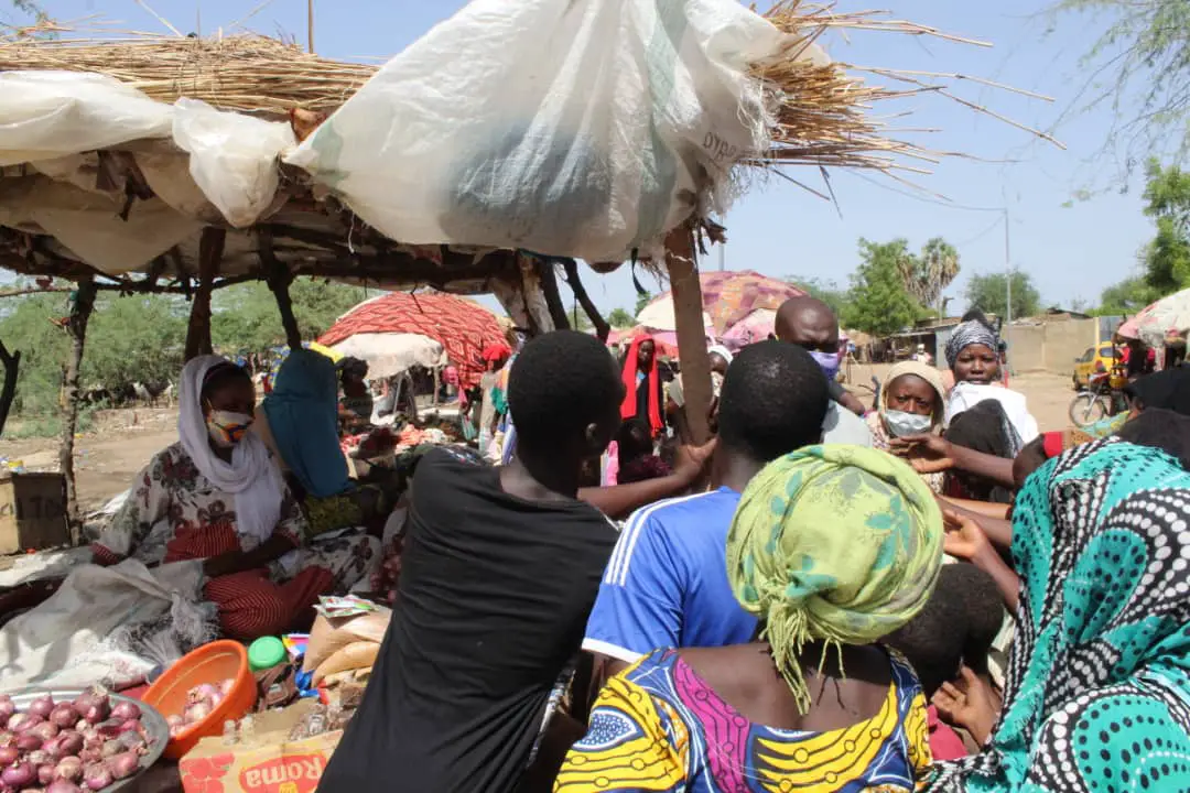 Tchad - Covid 19 : La LIFPLT assiste des personnes vulnérables à N'Djamena. © Mahamat Abdramane Ali Kitire/Alwihda Info