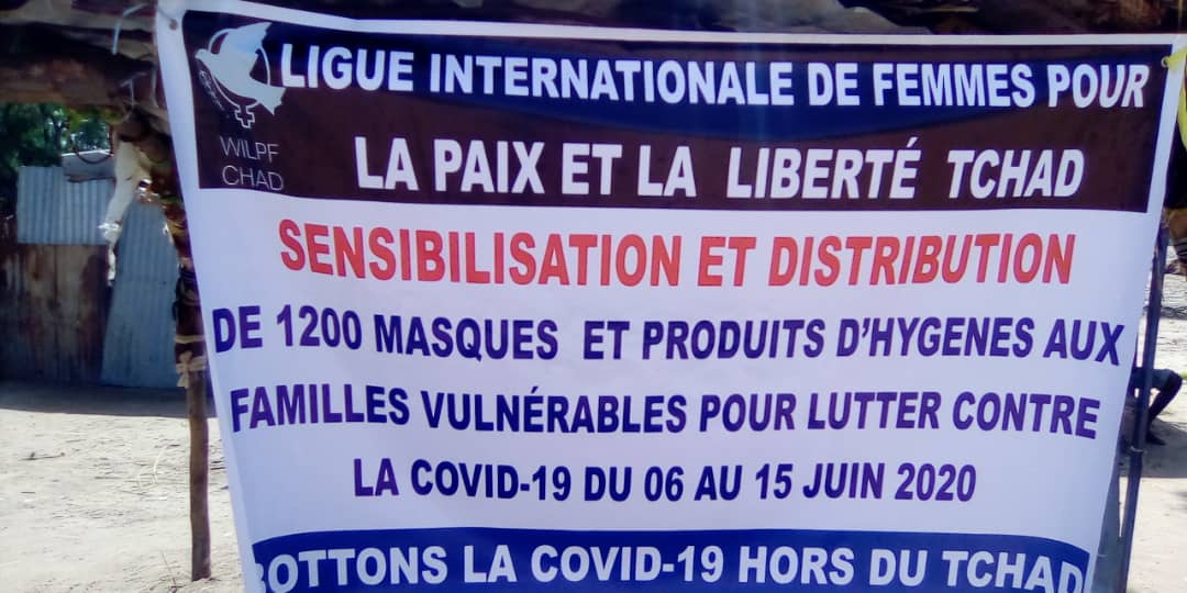 Tchad - Covid 19 : La LIFPLT assiste des personnes vulnérables à N'Djamena. © Mahamat Abdramane Ali Kitire/Alwihda Info