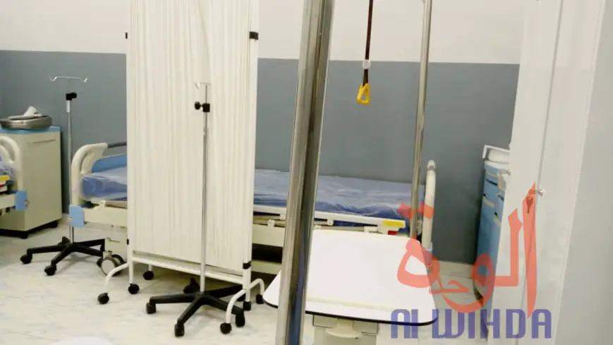 Une chambre de l'hôpital de Farcha au Tchad. © Alwihda Info