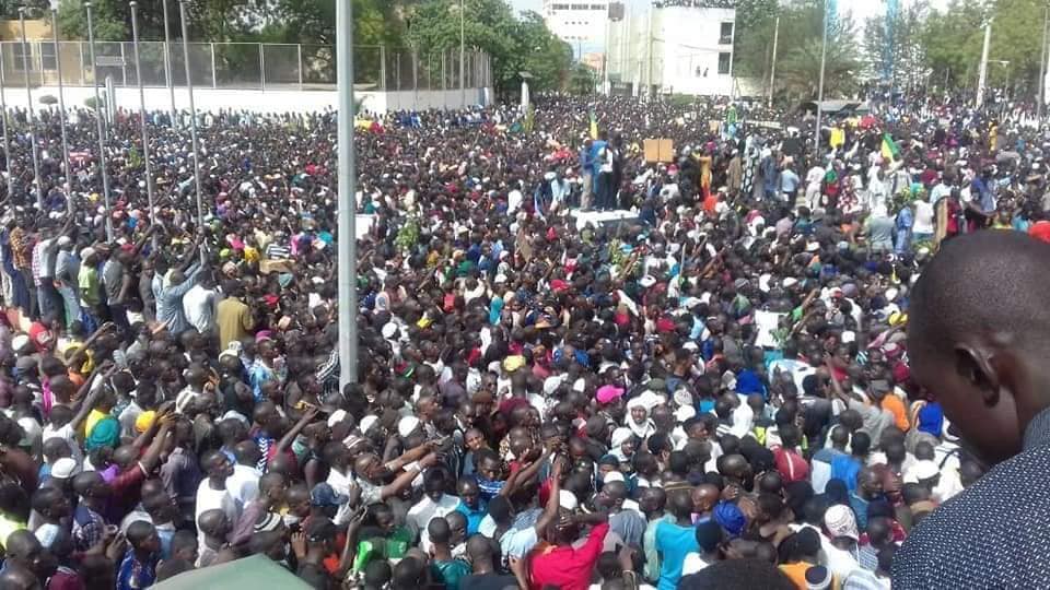 Des manifestations populaires au Mali. © DR/Bamada