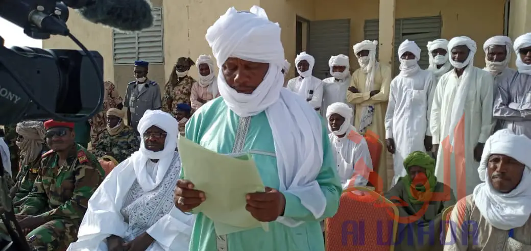 Tchad : au Borkou, le nouveau préfet de Kouba Olangua installé