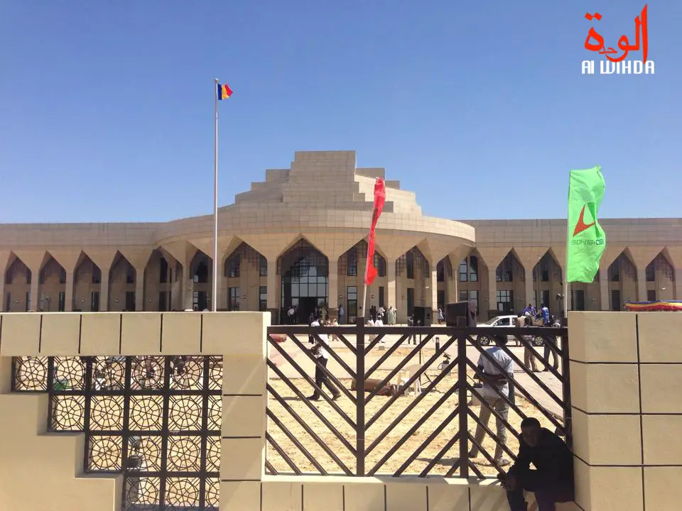 Le Palais de la démocratie de Bassi, siège de l'Assemblée nationale au Tchad. © Alwihda Info