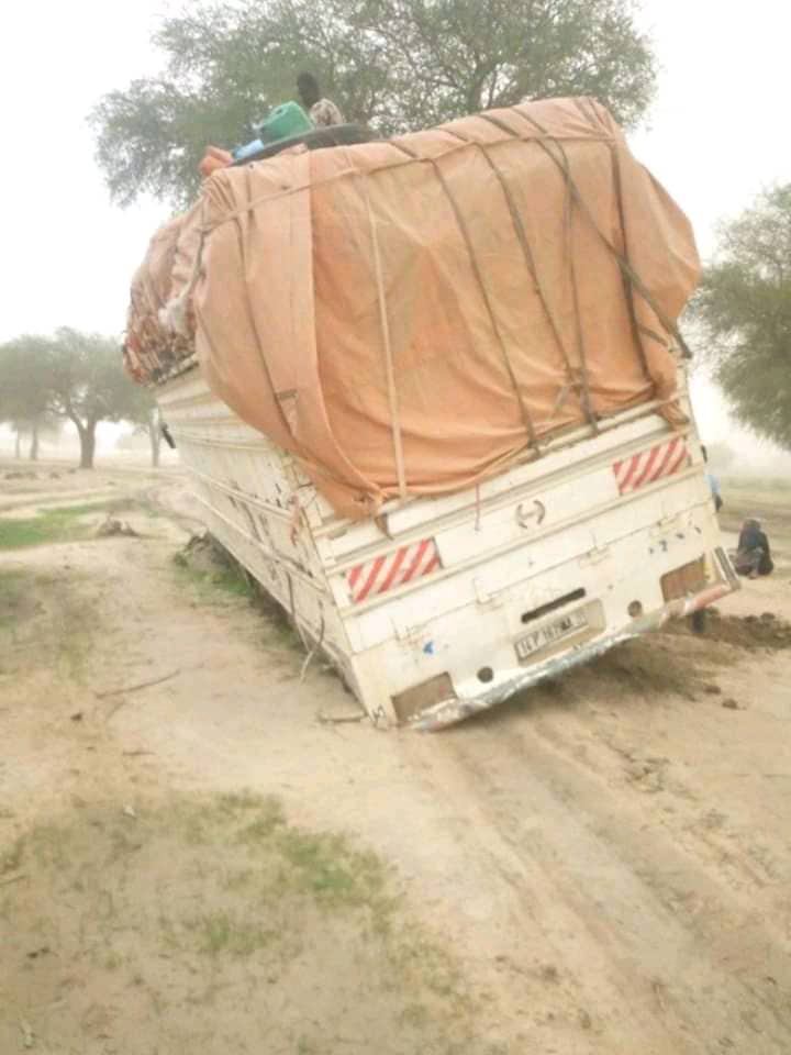 Tchad - Économie : Au Sila, certains axes sont impraticables en ce début de saison pluvieuse. © Mahamat Issa Gadaya/Alwihda Info