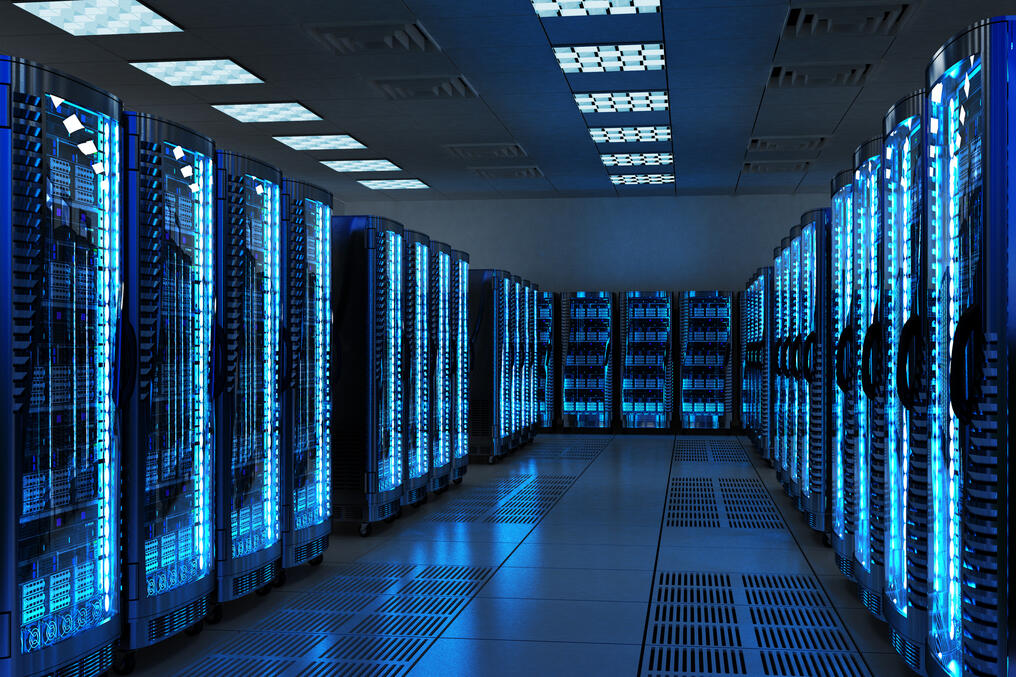 Un data center. Illustration © DR