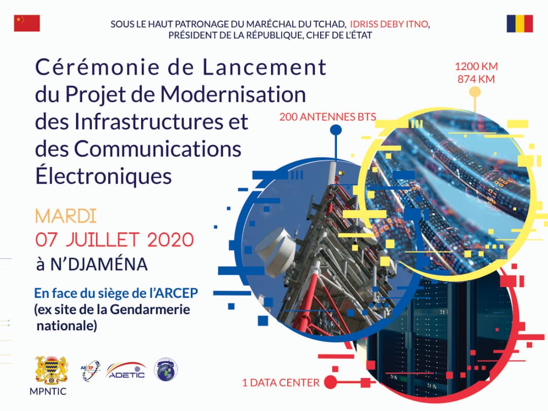 Tchad : un projet de modernisation des infrastructures et des communications électroniques