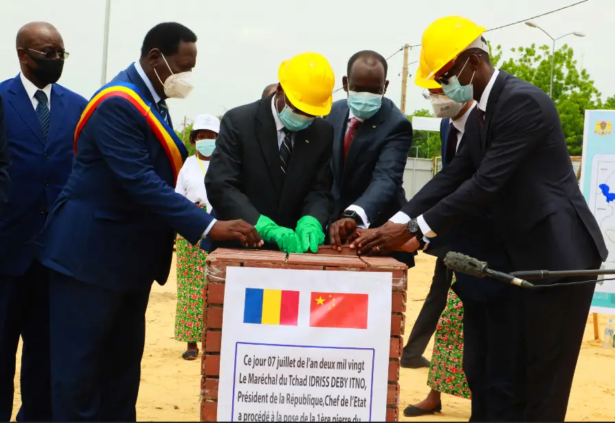 Tchad- Technologies : Pose de la première pierre pour la construction d’un centre national des données : ©️ Kelvin Mendig-lembaye Djetoyo/Alwihda Info