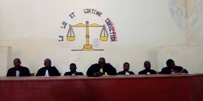 Des magistrats dans un Tribunal au Sud-Ouest du Tchad. Illustration © Foka Mapagne/Alwihda Info