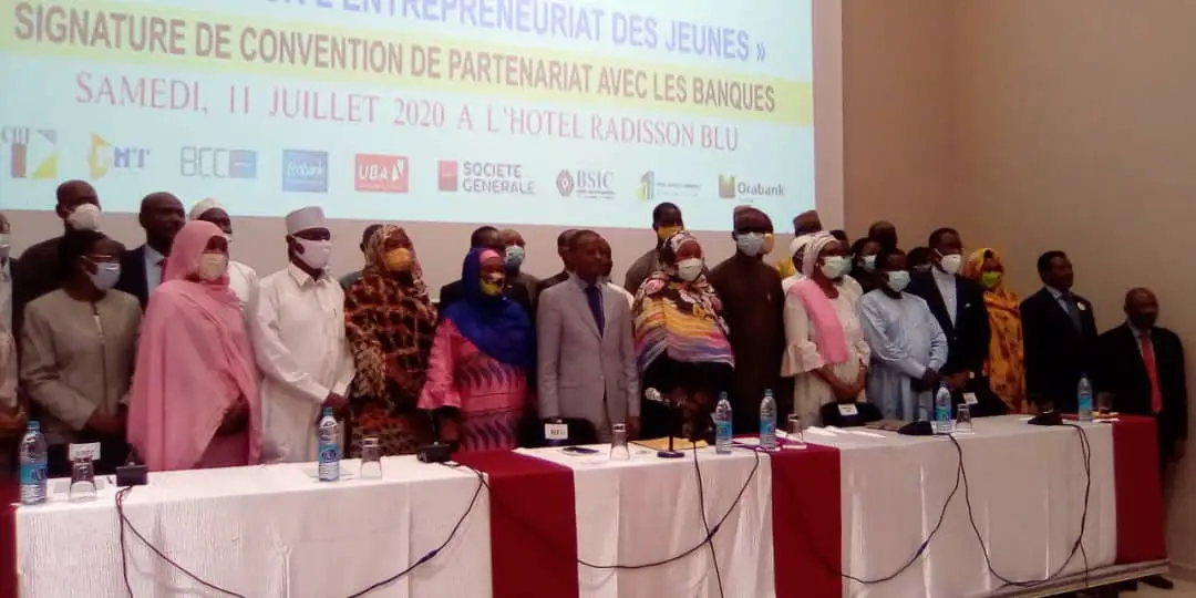 Tchad : le Fonds pour l’entrepreneuriat des jeunes officiellement lancé. © Mahamat Abdramane Ali Kitire/Alwihda Info