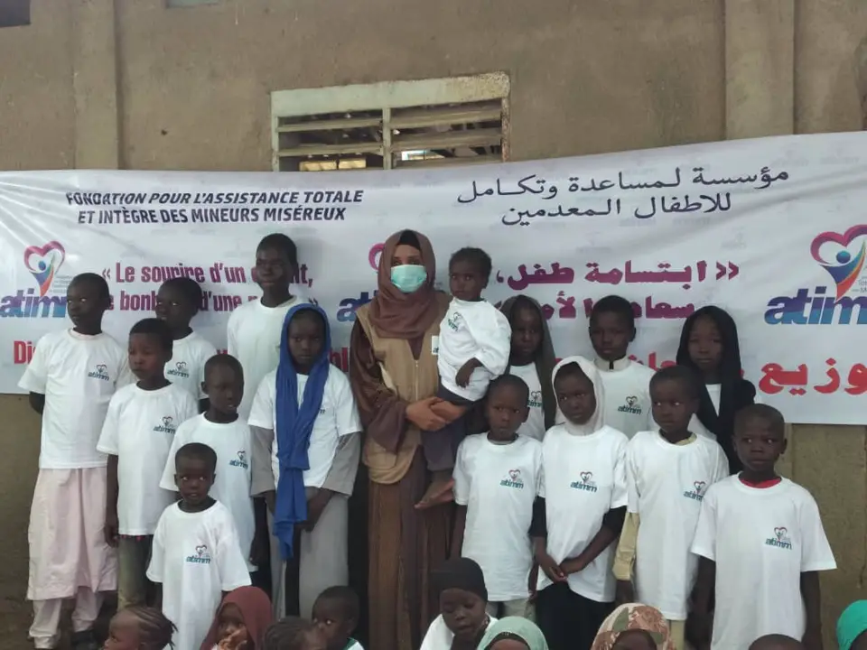 Tchad : à Klessoum, des enfants vulnérables reçoivent des vivres