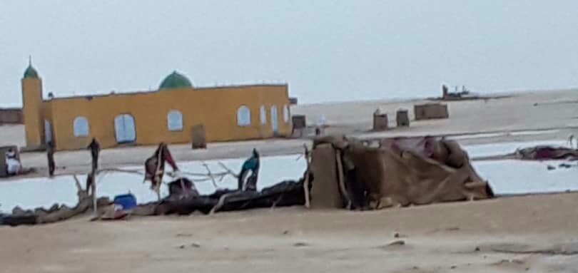 Tchad : à Kouba Olangua, une forte pluie fait d'importants dégâts. © Abdoulaye Adoum Akim/Alwihda Info Tchad : à Kouba Olangua, une forte pluie fait d'importants dégâts. © Abdoulaye Adoum Akim/Alwihda Info