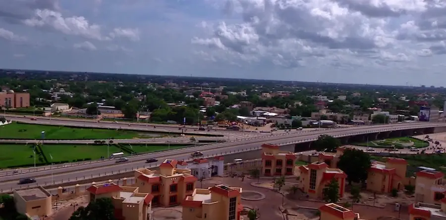 Une vue de la ville de N'Djamena. © DR