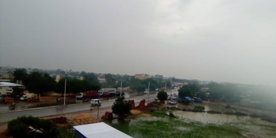 Tchad : climat pluvieux à N'Djamena depuis le matin
