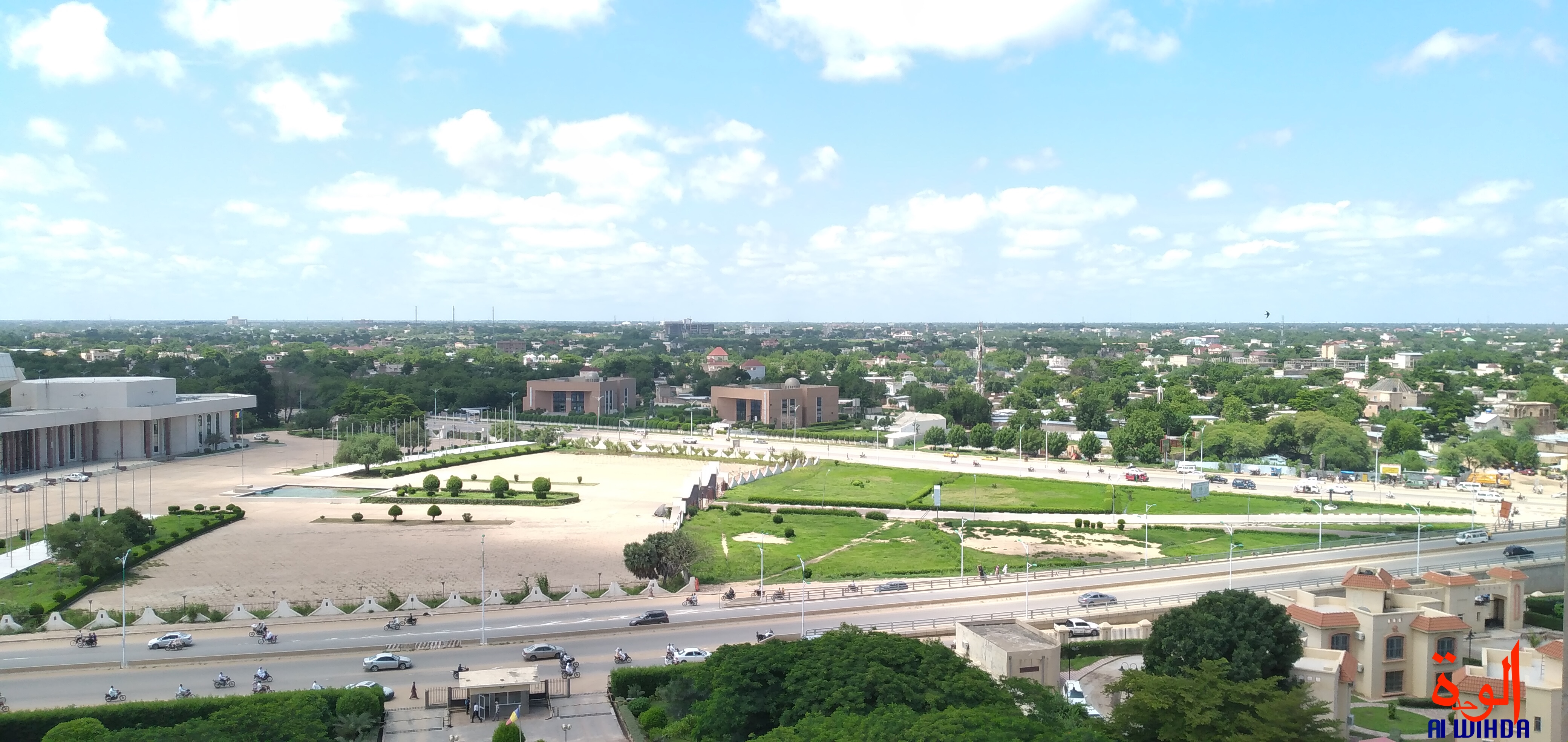 La ville de N'Djamena, Tchad. © Ben Kadabio/Alwihda Info
