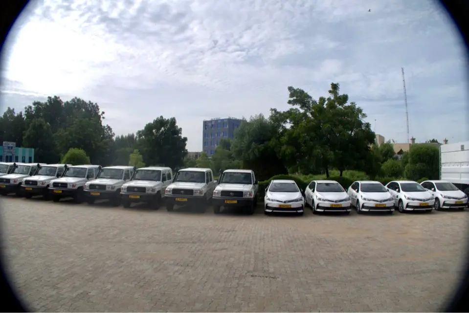 Tchad : 16 véhicules remis au ministère de la Justice pour renforcer l'administration