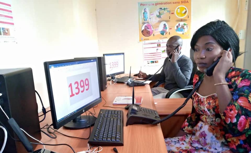 Tchad : le numéro vert 1399 lancé par le Conseil national de lutte contre le sida. © Min.Santé Tchad : le numéro vert 1399 lancé par le Conseil national de lutte contre le sida. © Min.Santé