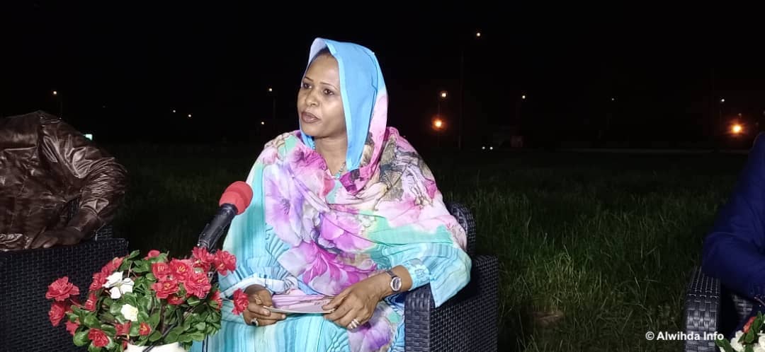 La ministre de la Formation professionnelle et des Métiers, Mme. Achta Ahmat Breme. © Alwihda Info