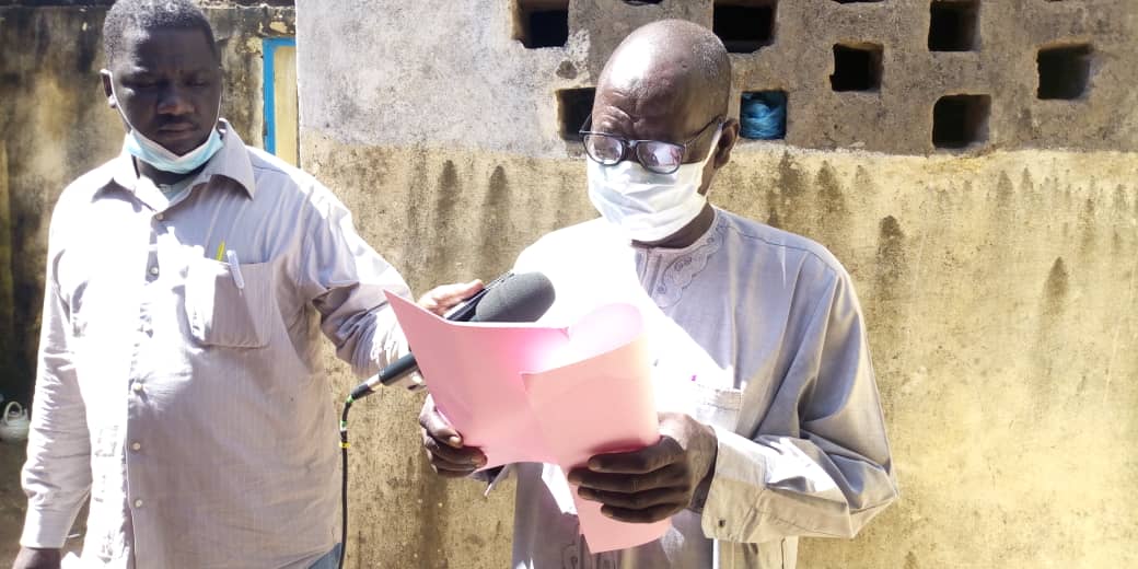 Tchad - Covid-19 : un projet de lutte lancé dans les provinces du Batha et Guéra. © Béchir Badjoury/Alwihda Info