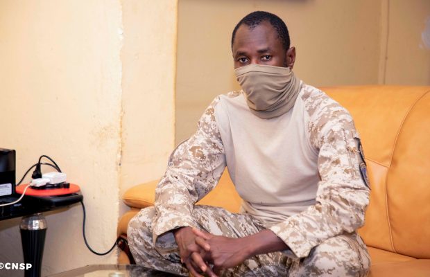 Mali : le colonel Assimi Goita assure désormais les fonctions de chef de l'État. © CNSP