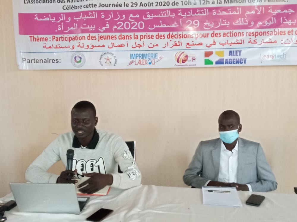 Tchad : 60 jeunes leaders formés sur la participation à la prise des décisions. © Abakar Chérif/Alwihda Info Tchad : 60 jeunes leaders formés sur la participation à la prise des décisions. © Abakar Chérif/Alwihda Info