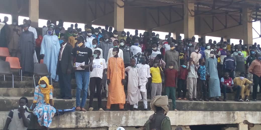 Tchad : le championnat zonal lancé à Mongo, As Mirim et une équipe d'Ati se sont confrontés. © Hassan Djidda Hassan/Alwihda Info Tchad : le championnat zonal lancé à Mongo, As Mirim et une équipe d'Ati se sont confrontés. © Hassan Djidda Hassan/Alwihda Info