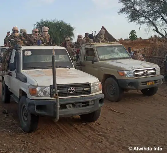 Des forces de défense et de sécurité du Tchad. Illustration © Mahamat Issa Gadaya/Alwihda Info